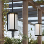 Lampadaire cylindrique avec abat-jour taillé en cristal, style vintage américain