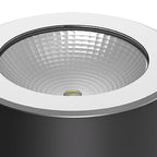 LED aluminium jordspot, minimalistisk uplighting-design
