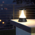 Lunan Aluminum Garden Stake Light, Scandinavian LED Bollard Design