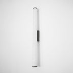 Alabaster Tube Wall Sconce, Hardwired LED Light, Modern Design