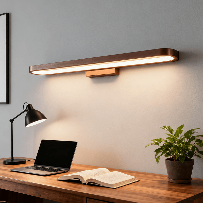 LED Vanity Bar Light, Linear Aluminum Mirror Wall Fixture