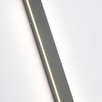 Minimalistisk metal udendørs væglampe med LED-stribe, Arisha design