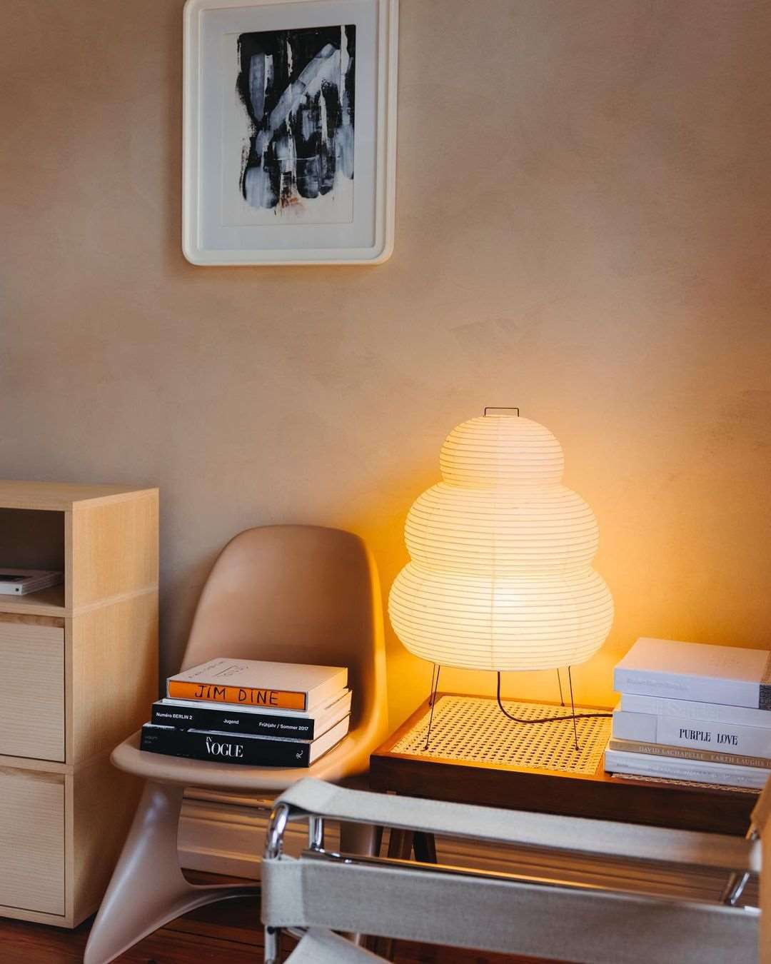Table Lamp, Xuanzhi, Handmade Mulberry Paper Shade, E26/E27, Plug-In