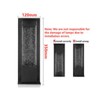 Outdoor Wall Sconce, Beryn Style, Motion-Sensor Or Steady LED Light