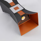 Vægvaskerlampe i støbt aluminium, vejrbestandigt LED-design