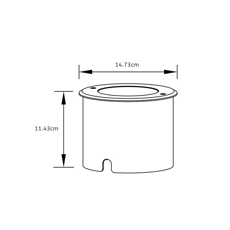 Inground LED Well Light, Die-Cast Aluminum Body, IP67 Waterproof