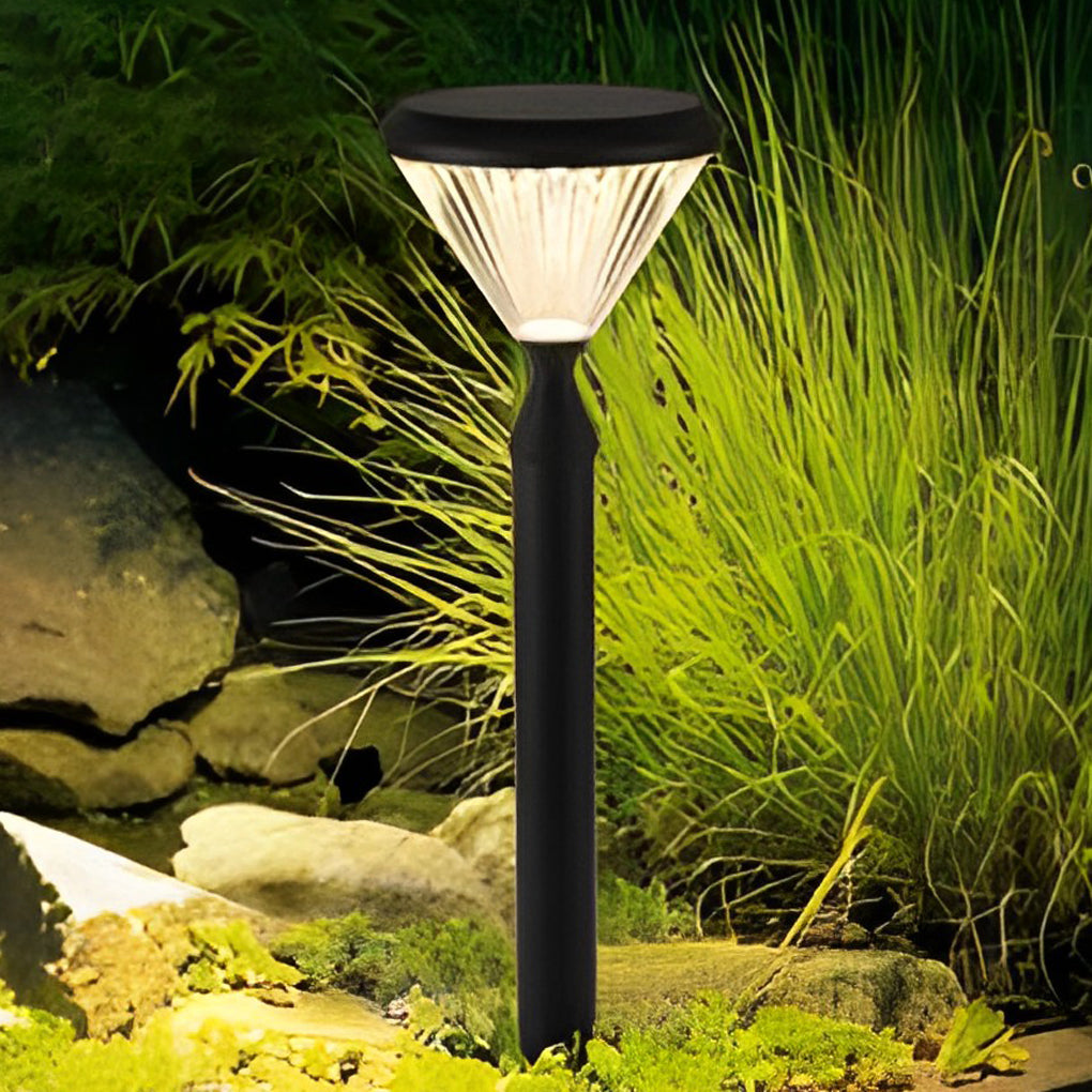 Luz de Parede Solar Redonda Odette com LED, Abajur de Alumínio Riscado