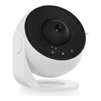 Compact dome galaxy star projector with a rotating top, shown front-on