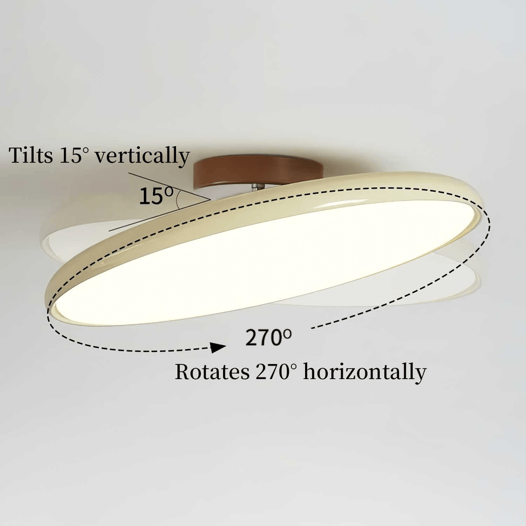 Loftlampe, Drift justerbar svingarm, akrylskærm, integreret LED