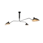 Lustre, Araignée Multi-Bras, Métal et Laiton, E26 / E27, 3 ou 6 Têtes