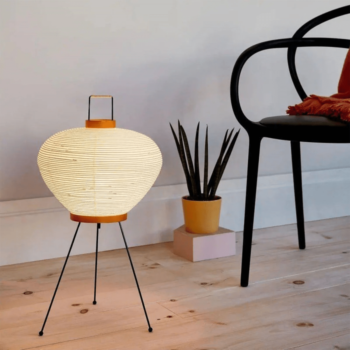 Table Lamp, Xuanzhi, Handmade Mulberry Paper Shade, E26/E27, Plug-In