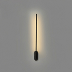 Diagram of the stick-shaped wall sconce dimensions
