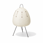 Xuanzhi mulberry paper table lamp shown in a styled space