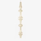 Washi Paper E Pendant Light, Tall Mulberry Shade, E26/E27, Hardwired