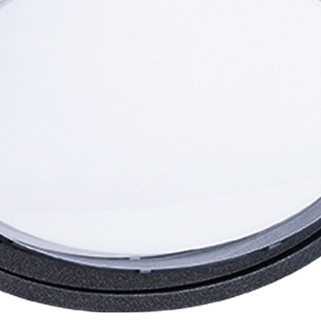 Applique murale Greory ronde ou ovale, LED minimaliste pour espaces extérieurs  