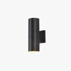 Lâmpada de Parede Exterior Ray em Metal e Vidro, Design LED Minimalista