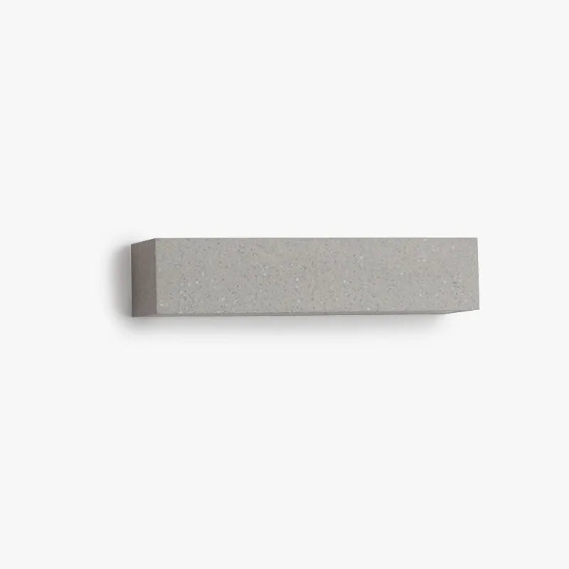 Udendørs væglampe i cement, Fyra design i sort eller hvid LED