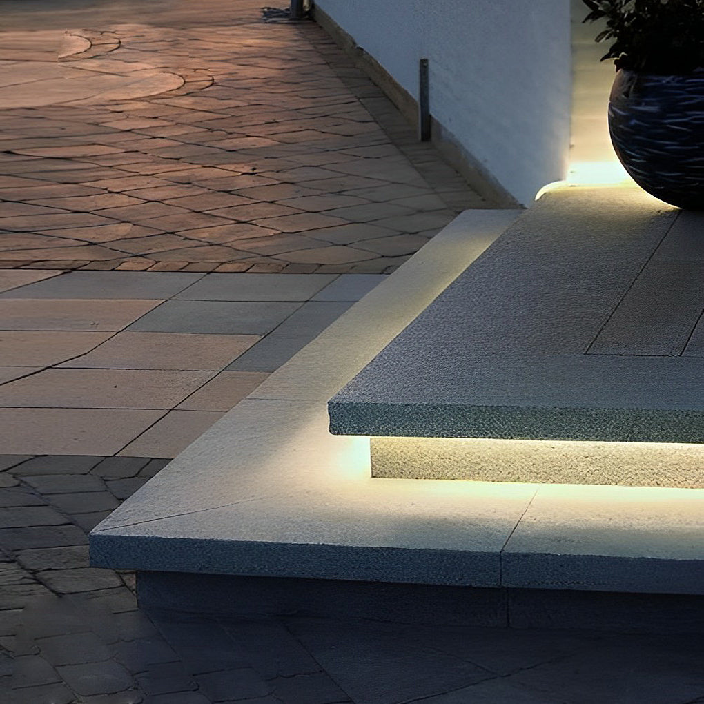 Recessed LED Strip Light For Stair Treads, Low-Voltage Design