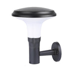 Round Flower-Shape Aluminum Outdoor Wall Lamp, Sunine Solar LED