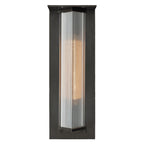Vintage sort aluminiums LED-væglampe til udendørs brug, med solcellemulighed