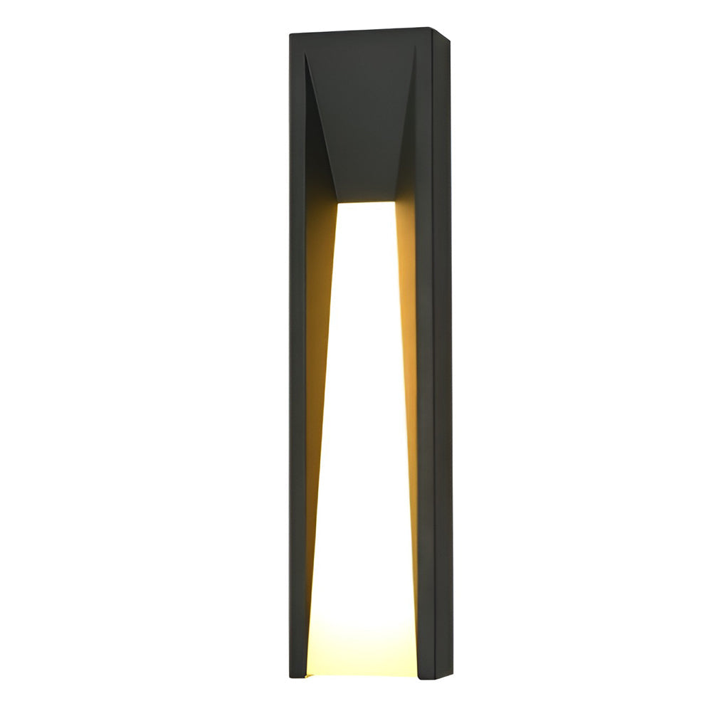 Arandela de Parede Exterior Vera em Aço Inoxidável com Luz LED Quente