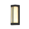 Aluminum Outdoor Wall Light With Double-Layer Acrylic Shade, LED