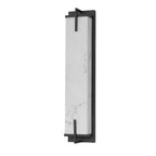 Outdoor Resin Wall Sconce with Rectangular LED Light Panel