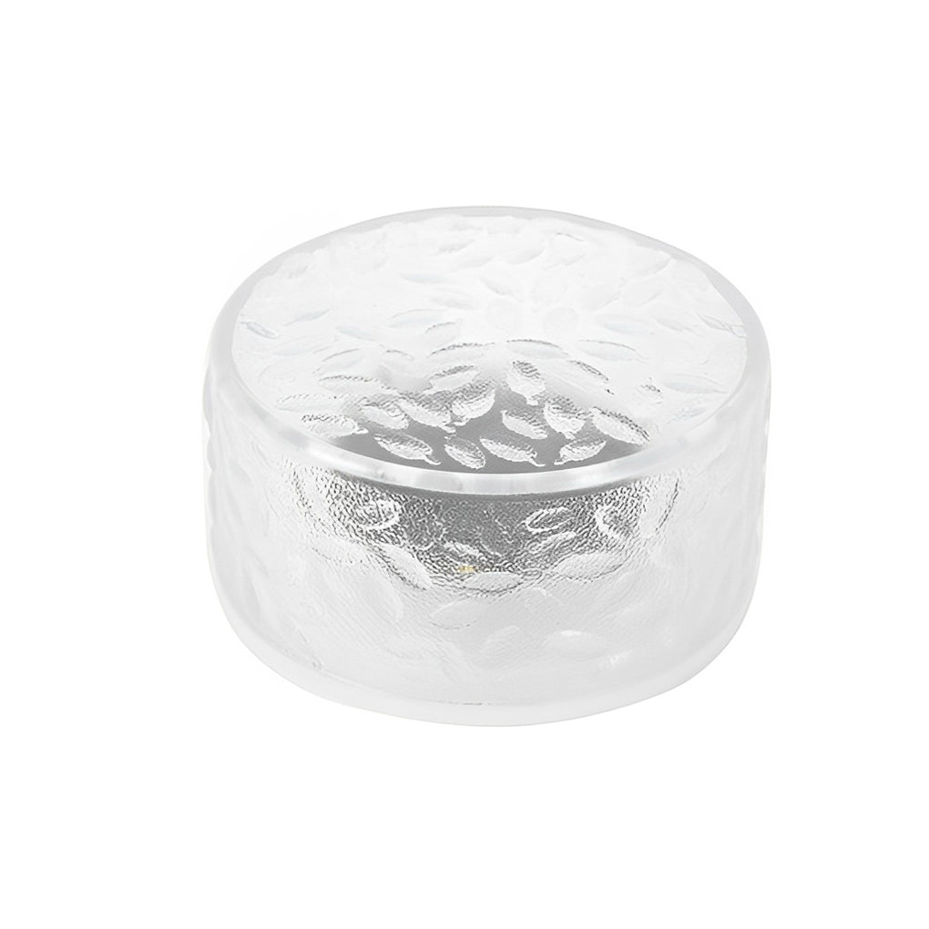 Solar LED Ice Brick Step Lights, Set of 4 Acrylic Garden Lights