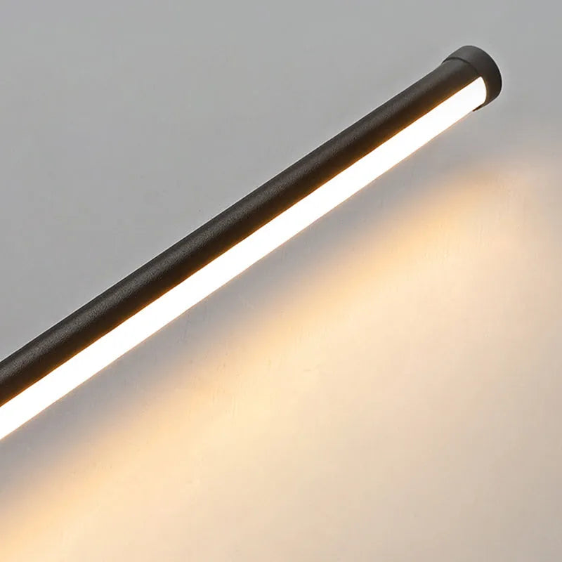 Eonix Drejelig Lineær Væglampe, Minimalistisk Sort Metal LED