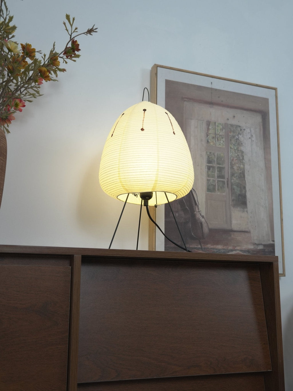 Table Lamp, Xuanzhi, Handmade Mulberry Paper Shade, E26/E27, Plug-In
