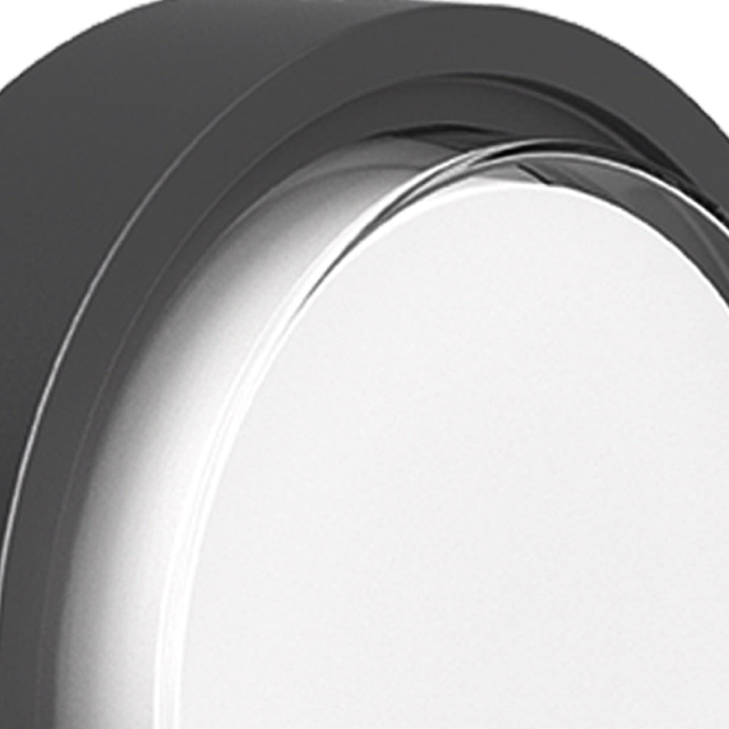 Applique murale Greory ronde ou ovale, LED minimaliste pour espaces extérieurs  