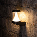 Marcus Nordic LED udendørs væglampe, sort aluminium, IP65-klassificeret
