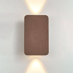 Aplique de Parede, Design Retangular em Vidro, Estilo Nórdico Minimalista