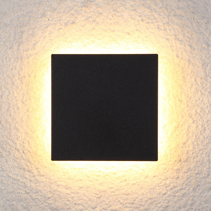 Ekstruderet aluminiums udendørs væglampe med LED-lys op og ned