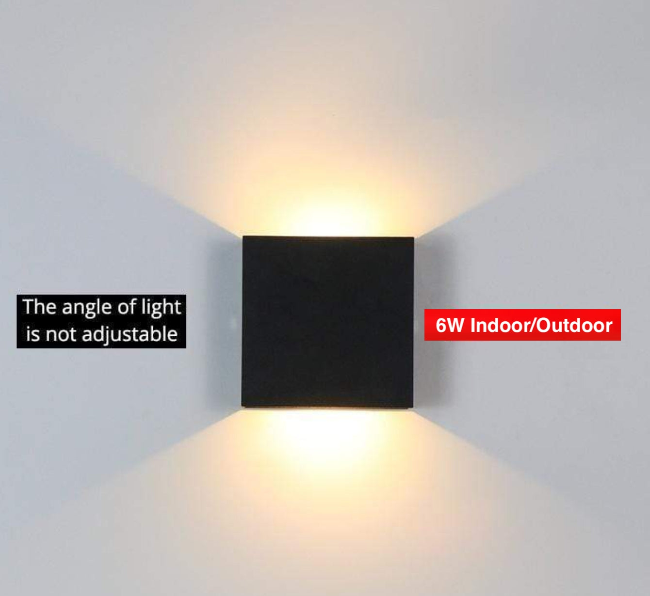 Adjustable Outdoor Wall Light, Weatherproof Metal Sconce