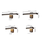 Adjustable LED Outdoor Wall Light, Black Aluminum, IP65 Rated
