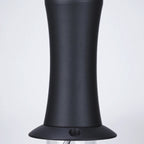 LED udendørs pullertlampe, mat sort støbt aluminium, IP65
