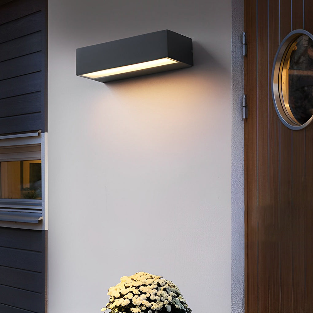 Minimalist LED Wall Washer Light, Rosemary Die-Cast Aluminum Strip