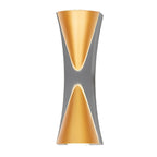 Modern Aluminum Outdoor Wall Lamp With Warm LED Glow, IP65 Waterproof