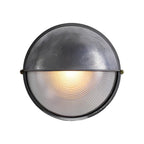 Lâmpada de Parede Exterior em Alumínio Fundido, Design Industrial Retro