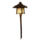 Wyne Branch-Pattern Bamboo-Style Outdoor Lantern Light