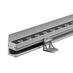 LED-vægvasker uplight, Tiffany-gråt aluminiums landskabsvæglampe
