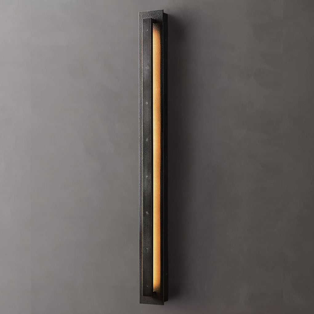 Retro industriel udendørs væglampe i aluminium, IP65 LED-væglampe