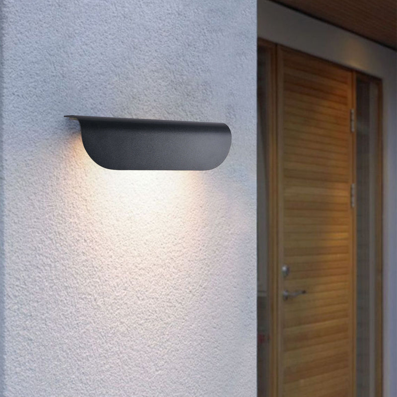 Vaughan Aluminium LED Væglampe, Minimalistisk Udendørs Design