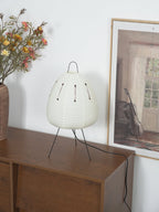 Table Lamp, Xuanzhi, Handmade Mulberry Paper Shade, E26/E27, Plug-In