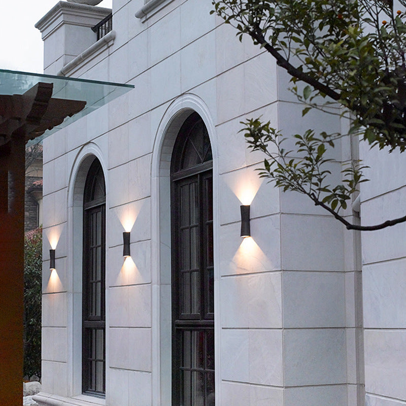 Ray Torch-Style Metal Wall Lamp, Minimalist LED Sconce