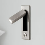 Indbygget væglampe til sengebord, foldbar læselampe, LED 3000K, dæmpbar
