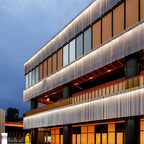 Luz LED Linear para Lavar Paredes Externa, Design em Alumínio Sterli