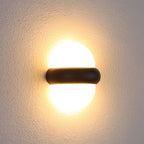 Applique murale extérieure LED en aluminium avec faisceaux haut-bas, design Sturt