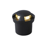 The light on white with two warm apertures under its domed cap, showing the twin-beam version.